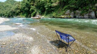 【埼玉チェアリングスポット】迫力ある荒川の流れに癒される「月の石もみじ公園」【ラインくだり】