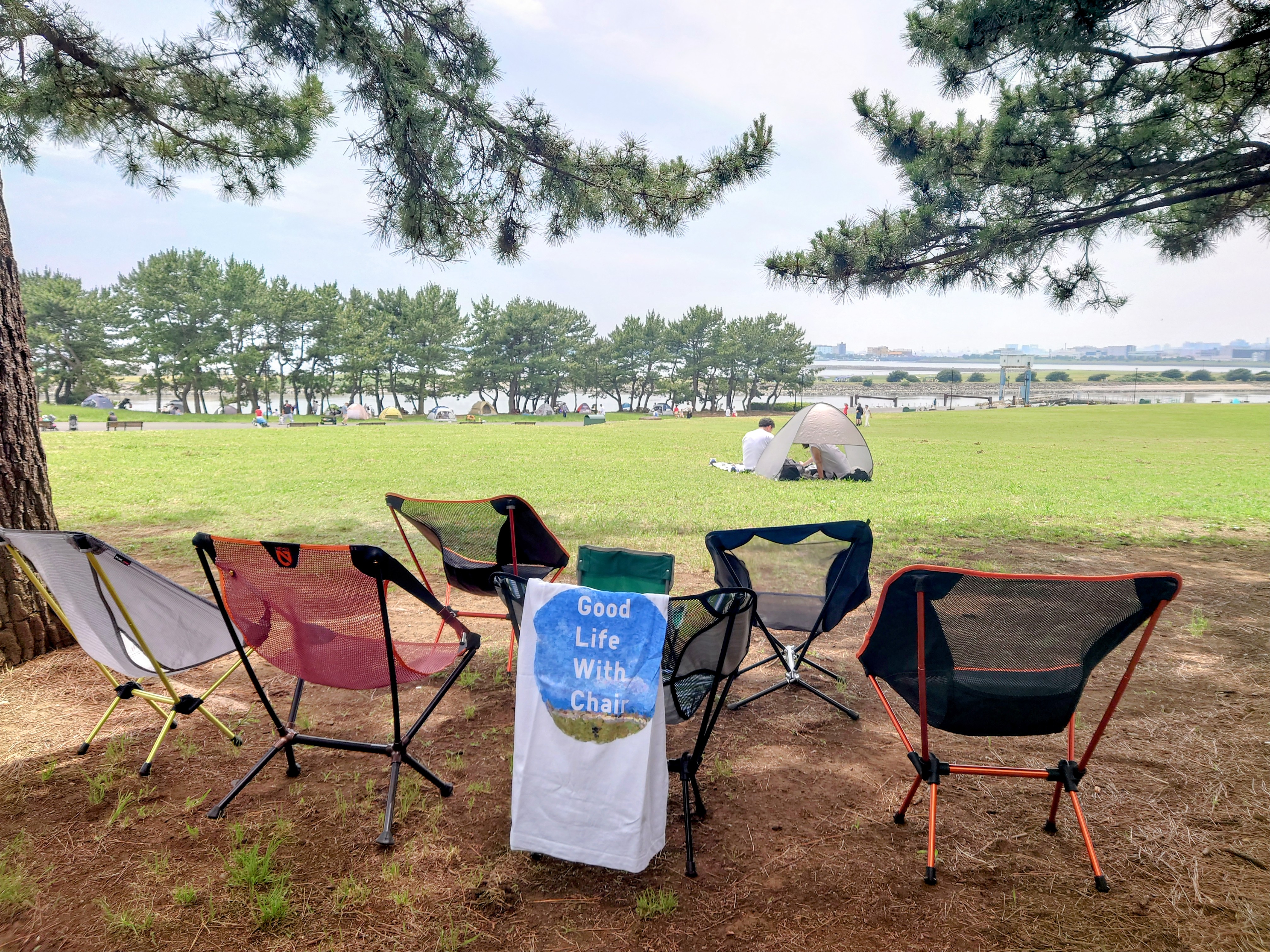 葛西海浜公園でチェアリング